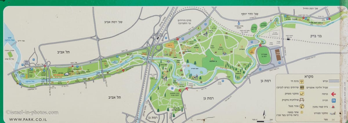 harta e yarkon lumit