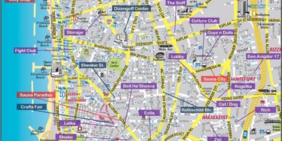 Harta e gay Tel Aviv