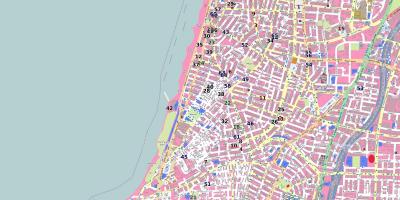 Harta e rabin sheshin Tel Aviv