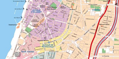 Harta e Tel Aviv parking