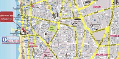 Harta e Tel Aviv turne në këmbë
