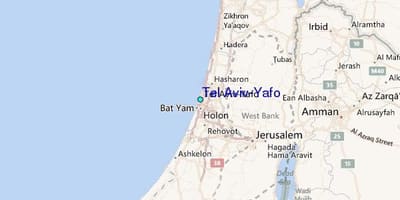 Harta e Tel Aviv yafo 